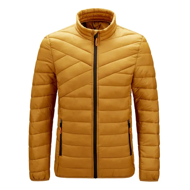 West Louis™ Designer Waterproof Winter Stand Collar Jacket