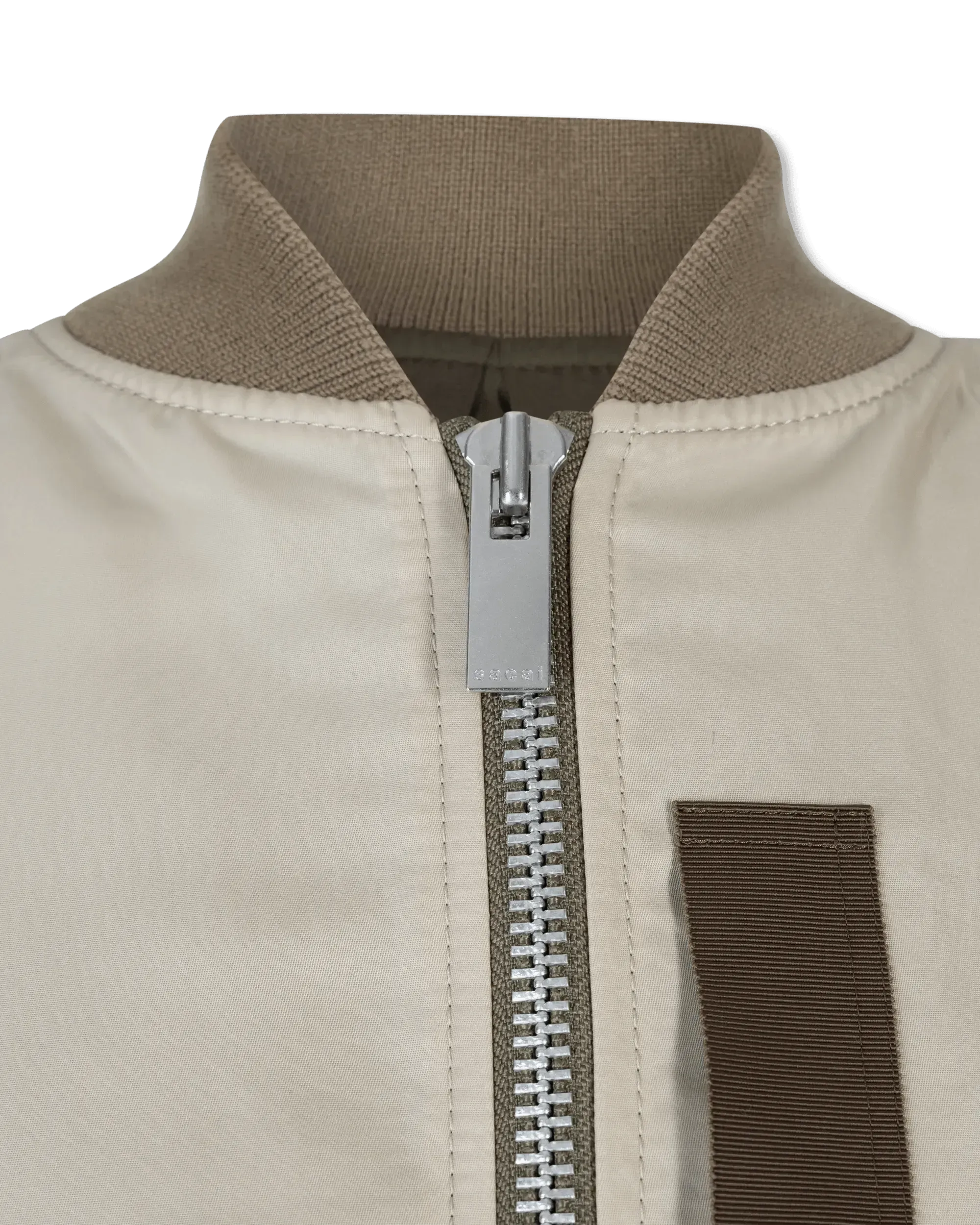 Wide Sleeve Bomber Jacket
