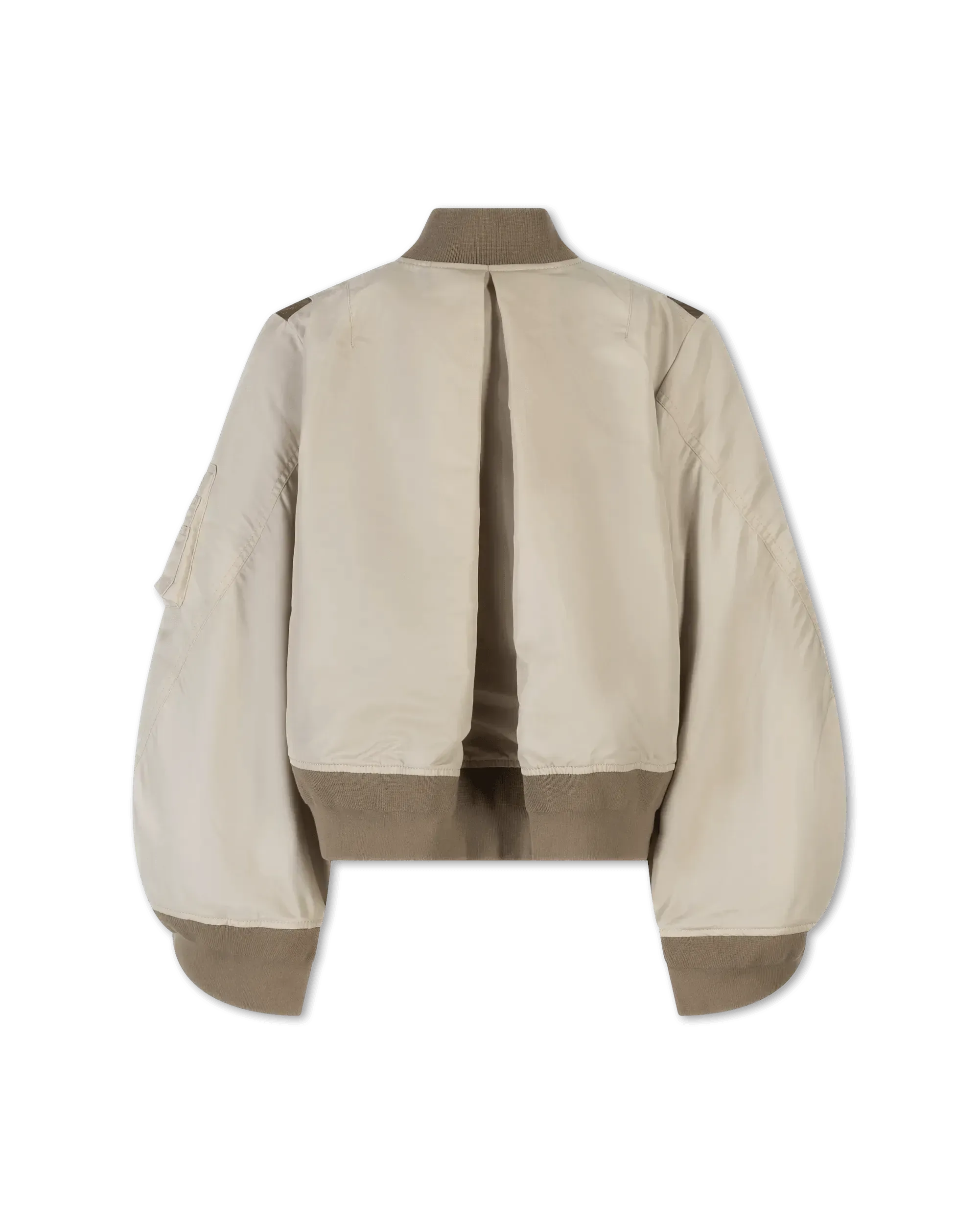 Wide Sleeve Bomber Jacket