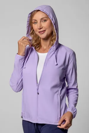 Women's Arcadian Packable Sunblock Jacket | Lavendula