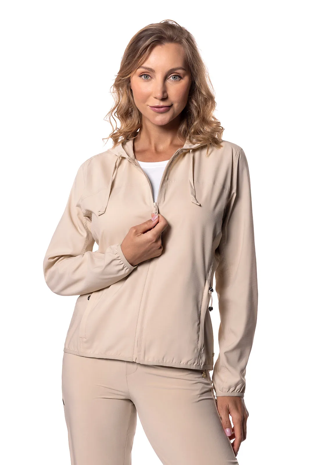 Women's Arcadian Packable Sunblock Jacket | Pale Khaki