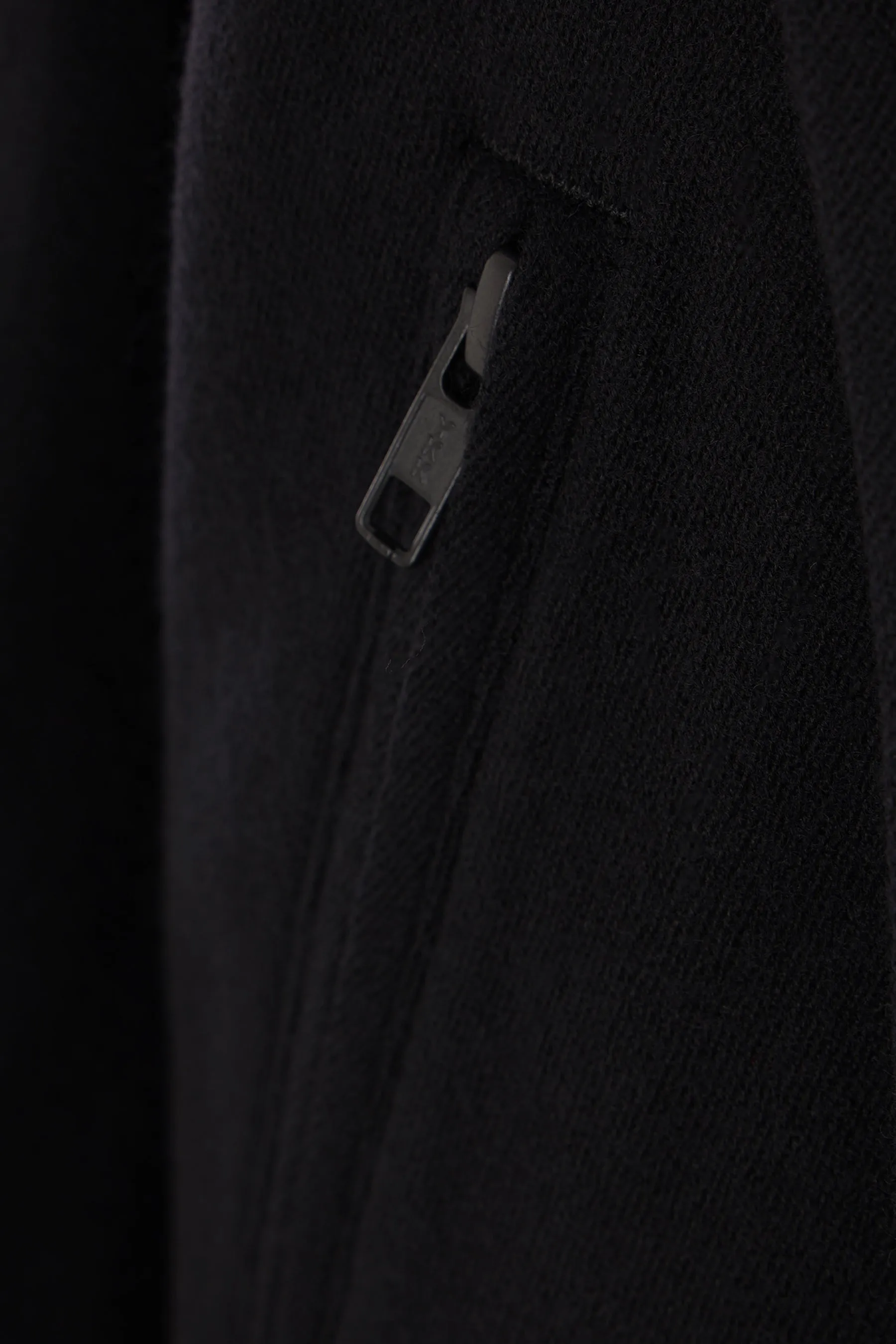 wool flannel biker jacket