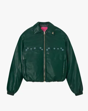 World Cup Leather Bomber Jacket