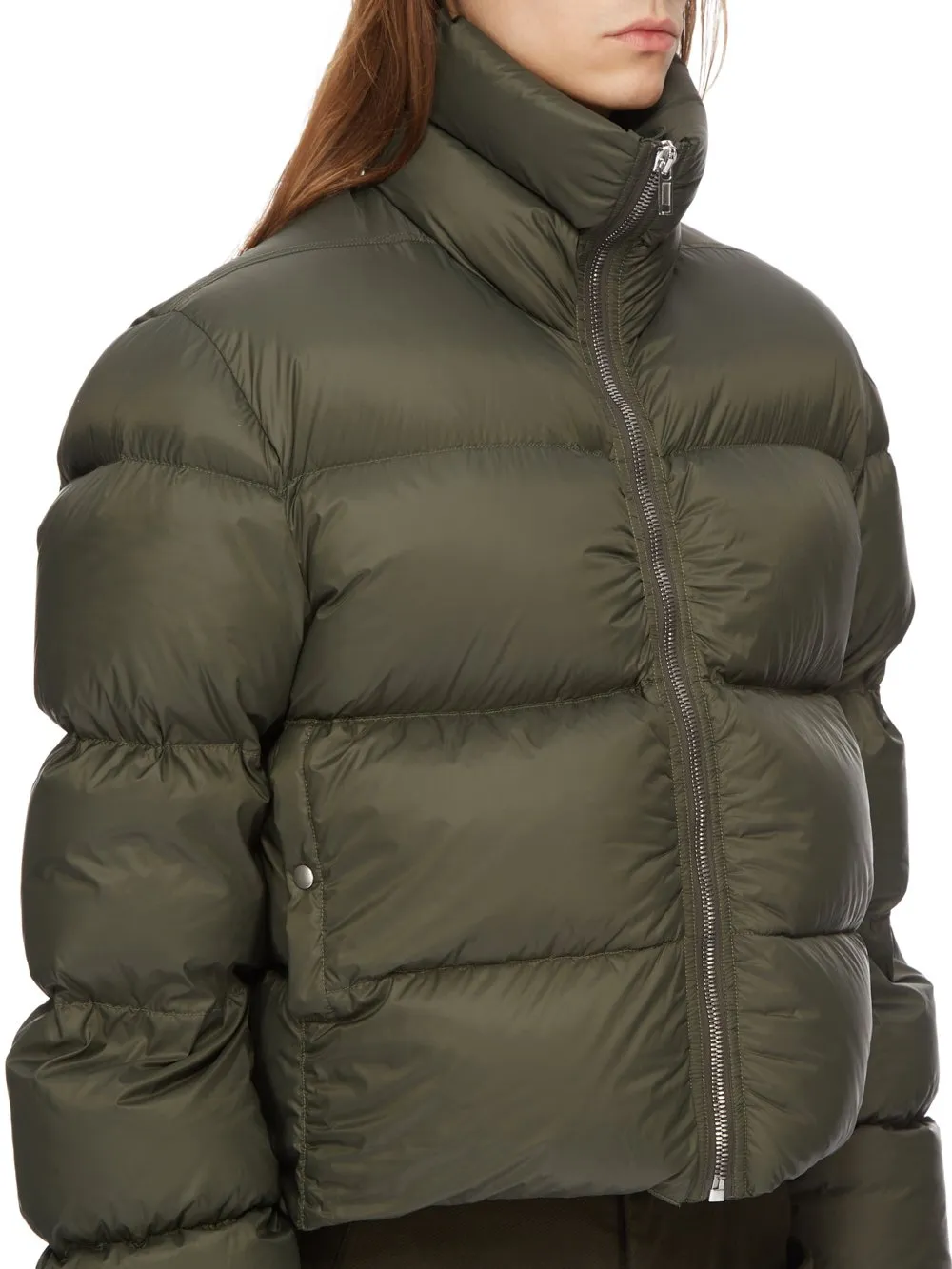 Woven Down Jacket Turtle Forest