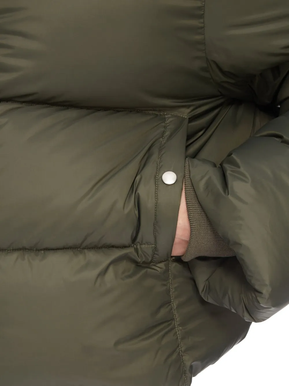 Woven Down Jacket Turtle Forest