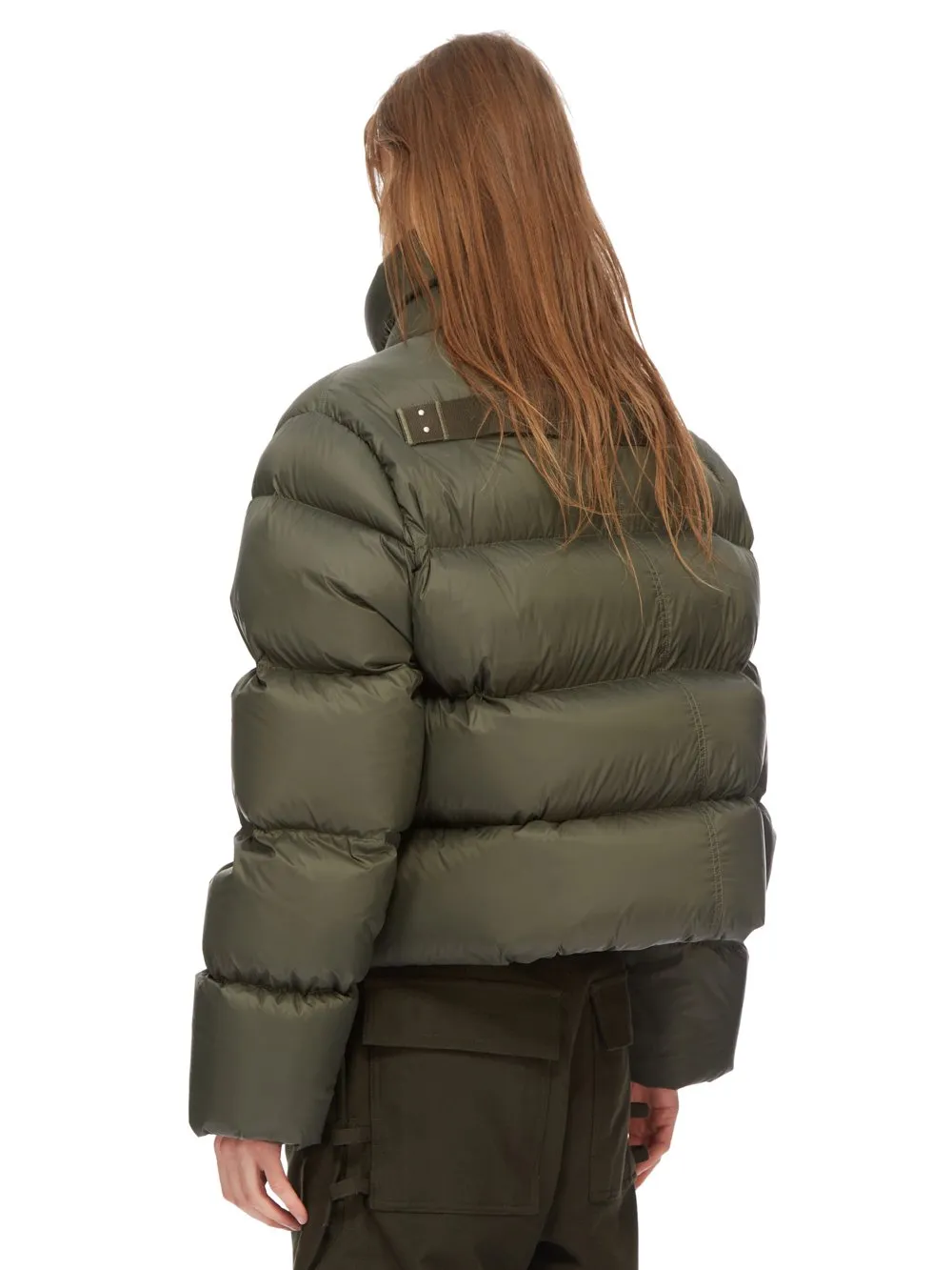 Woven Down Jacket Turtle Forest