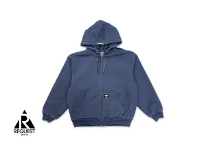 x Dickies Quilted Lined Zip Up Hoodie Navy