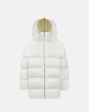 X Moncler Hooded Cyclopic Jacket Milk