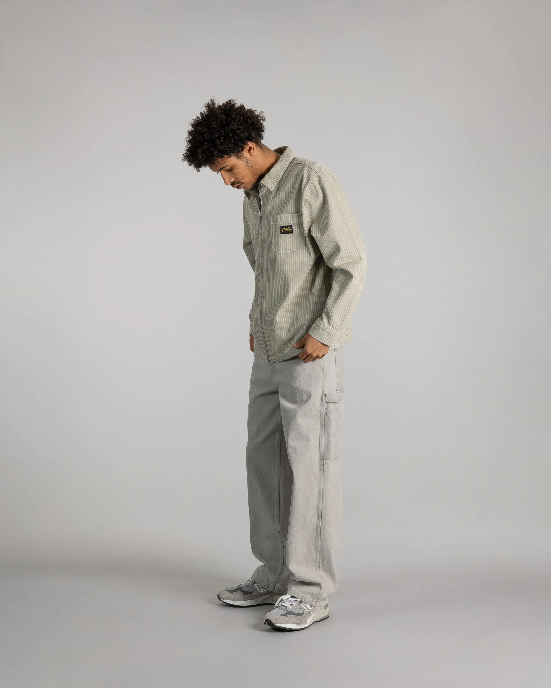 Zip Shirt (Quiet Green Hickory)